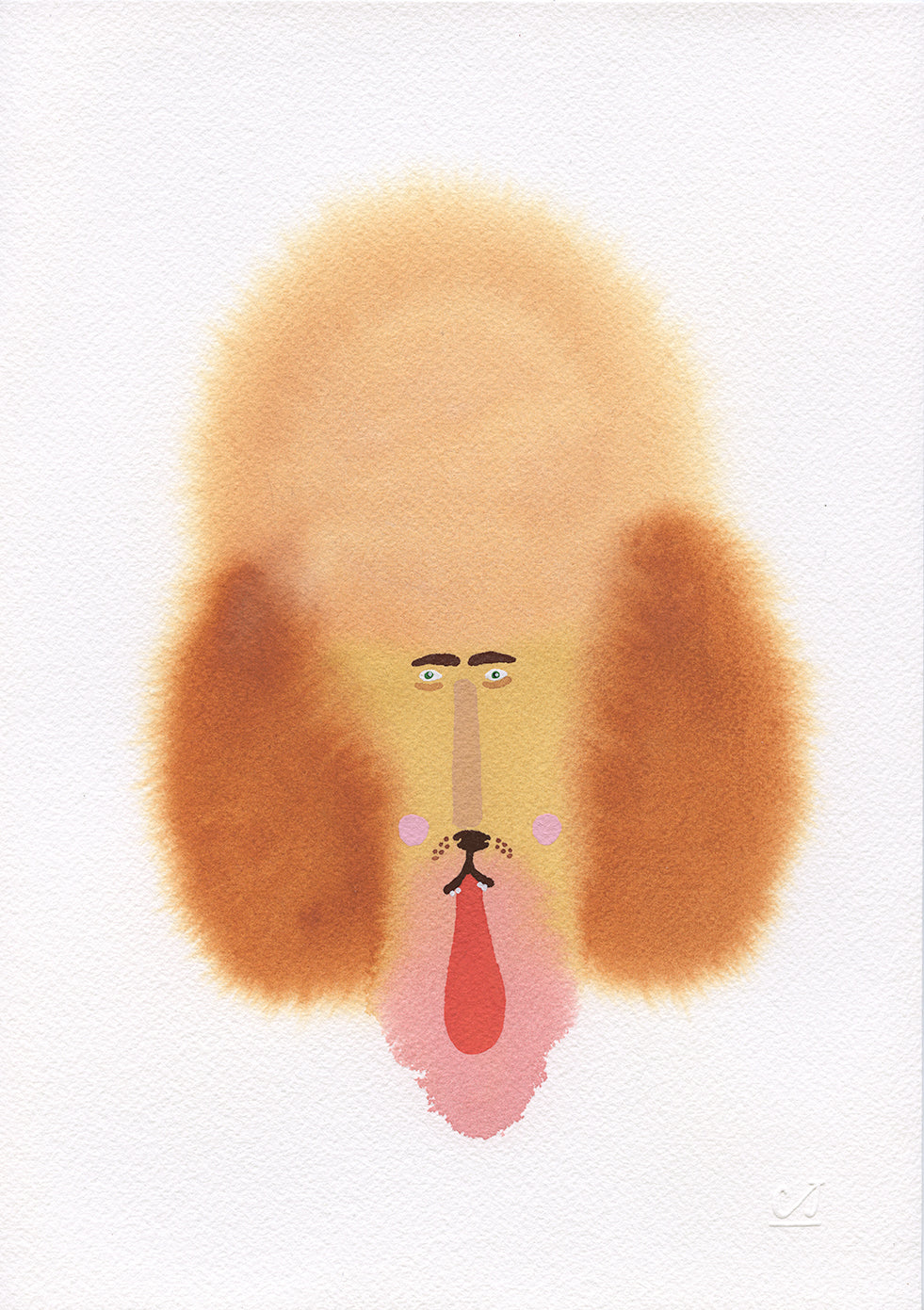 Fluffy Dog I