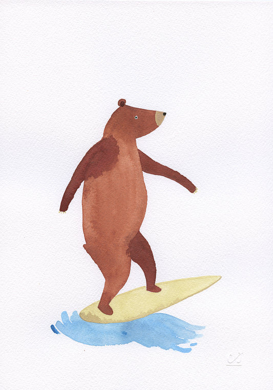 Bear Surfing
