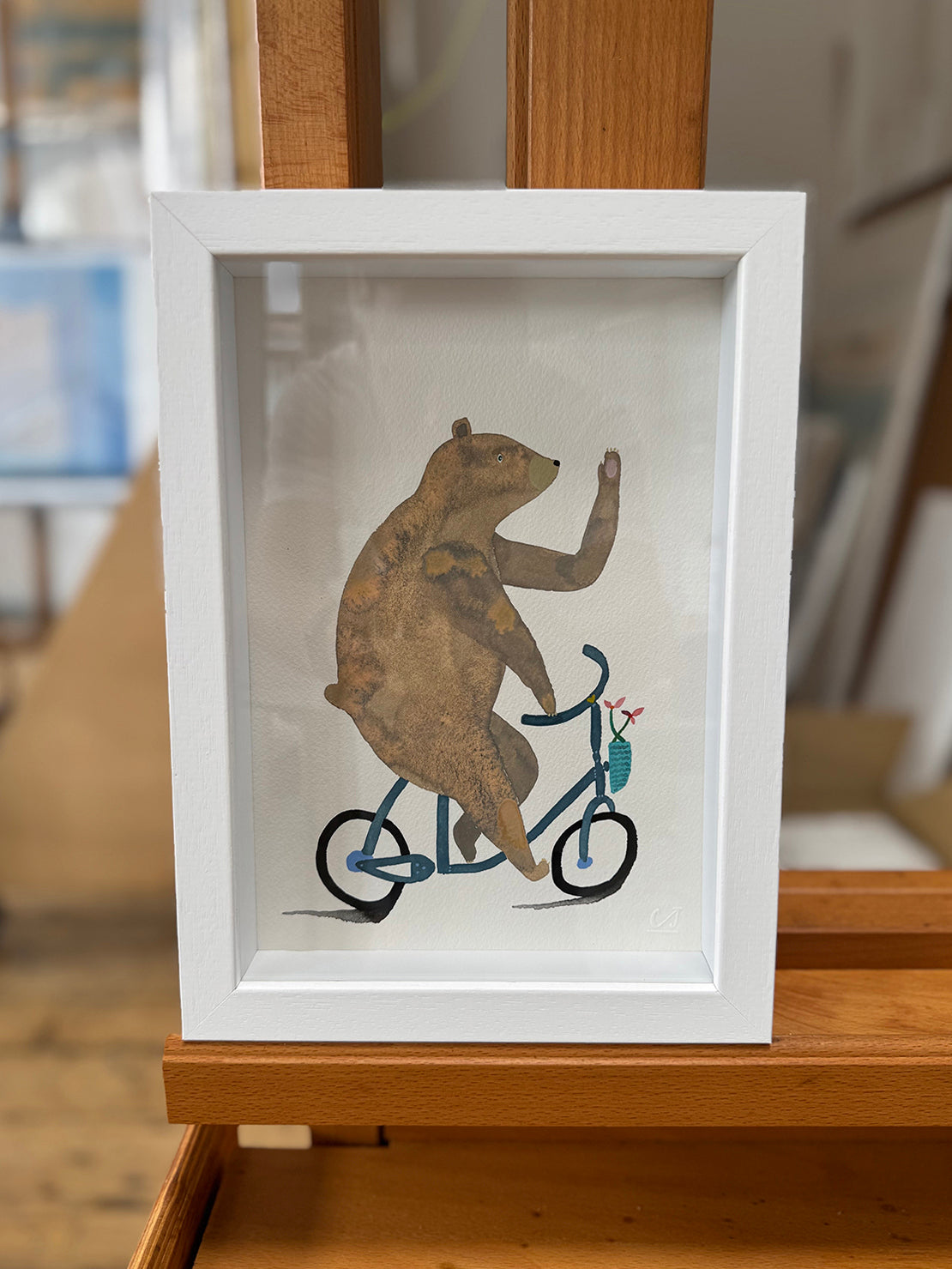 Bear on Bike