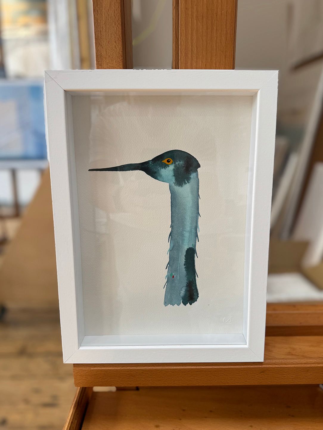Bird with Long Neck