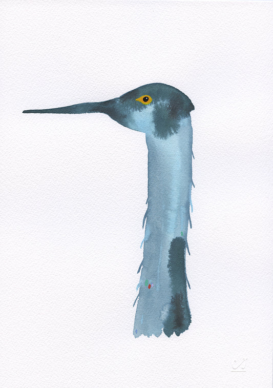 Bird with Long Neck