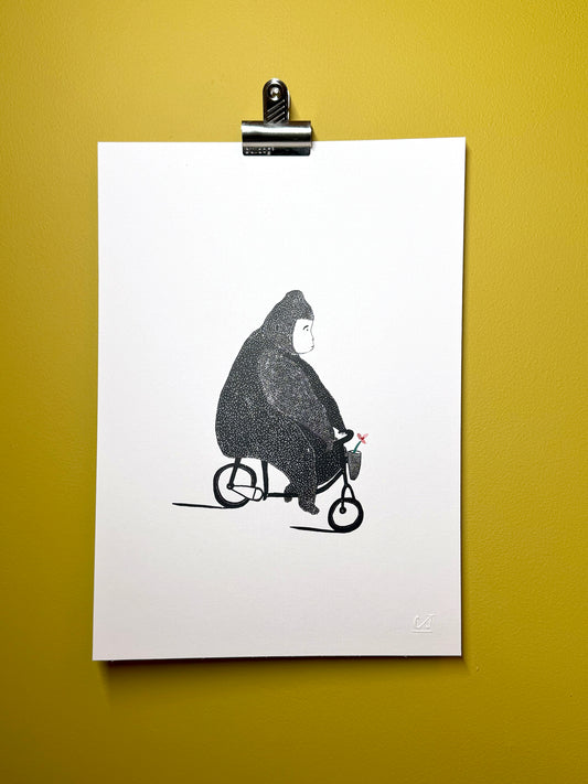 Gorilla on a Bike 1/5