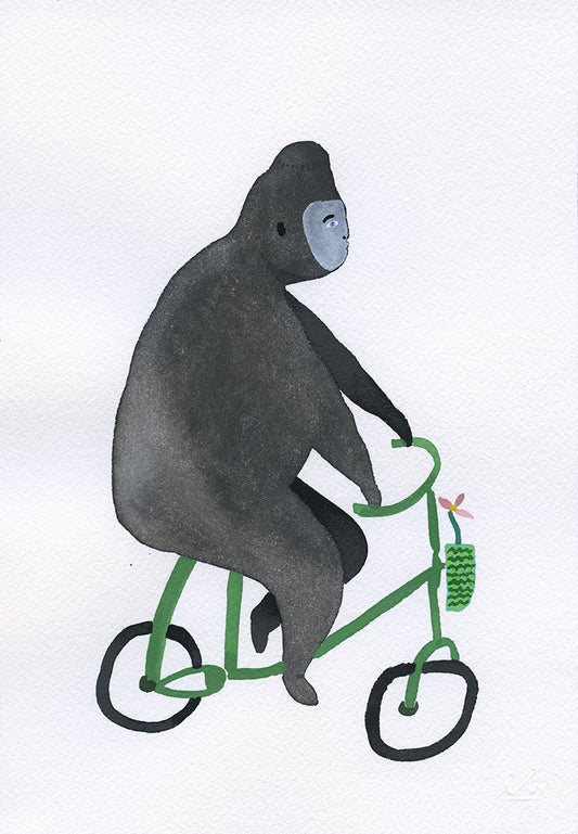 Gorilla on Bike II
