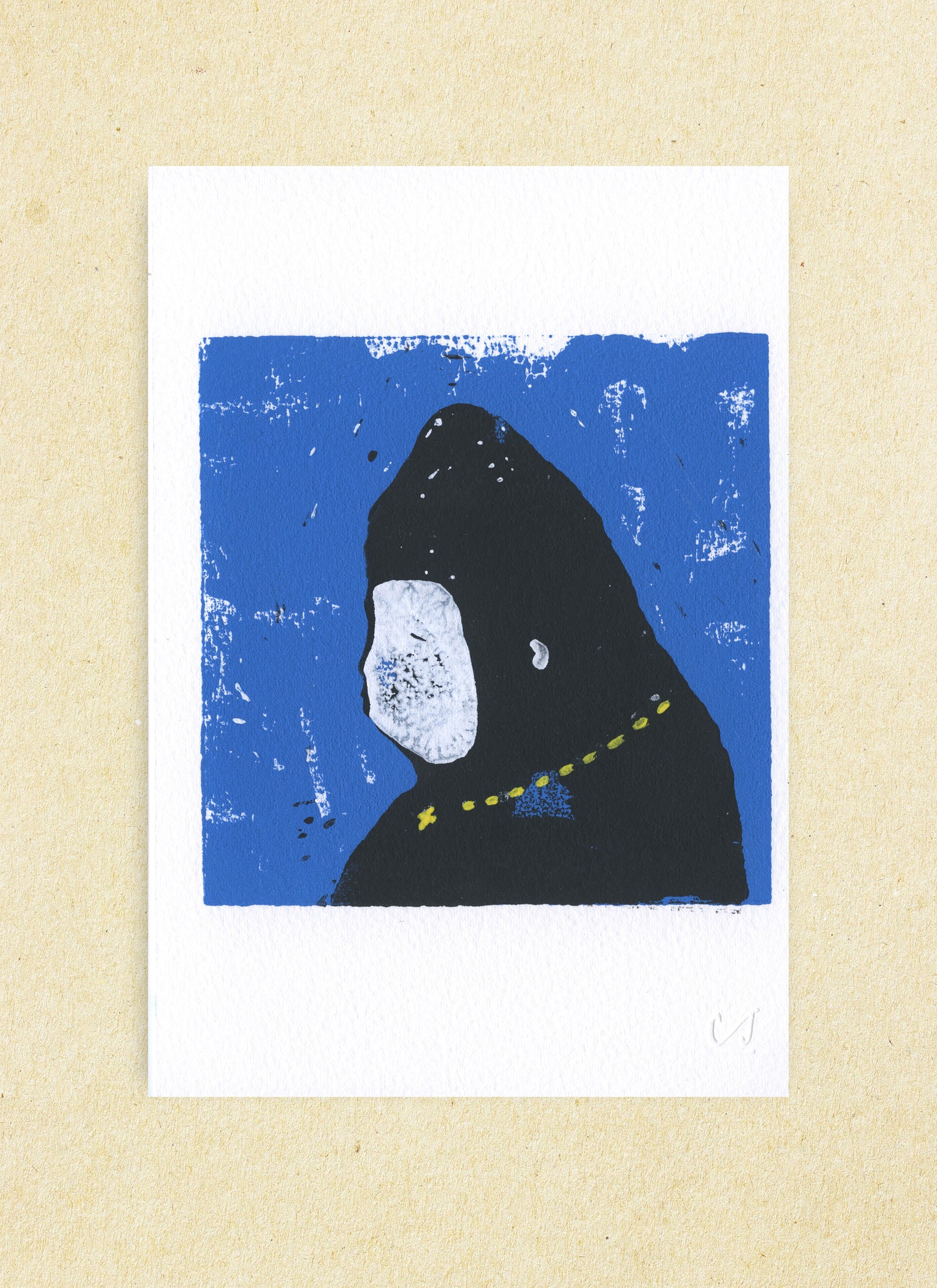 'Gorilla' Linocut 1/5