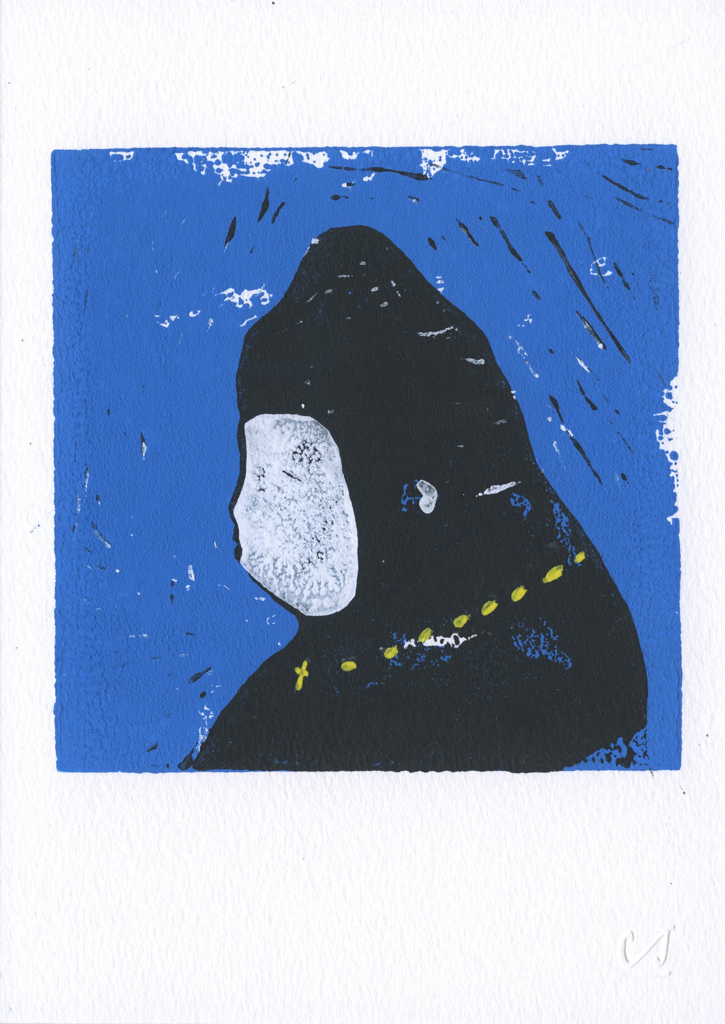 'Gorilla' Linocut 3/5