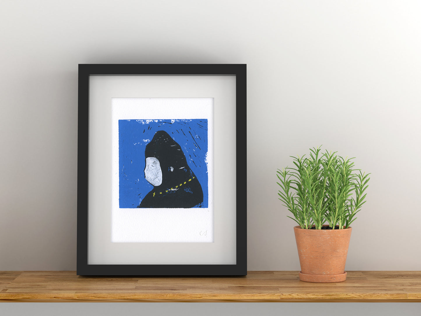 'Gorilla' Linocut 3/5