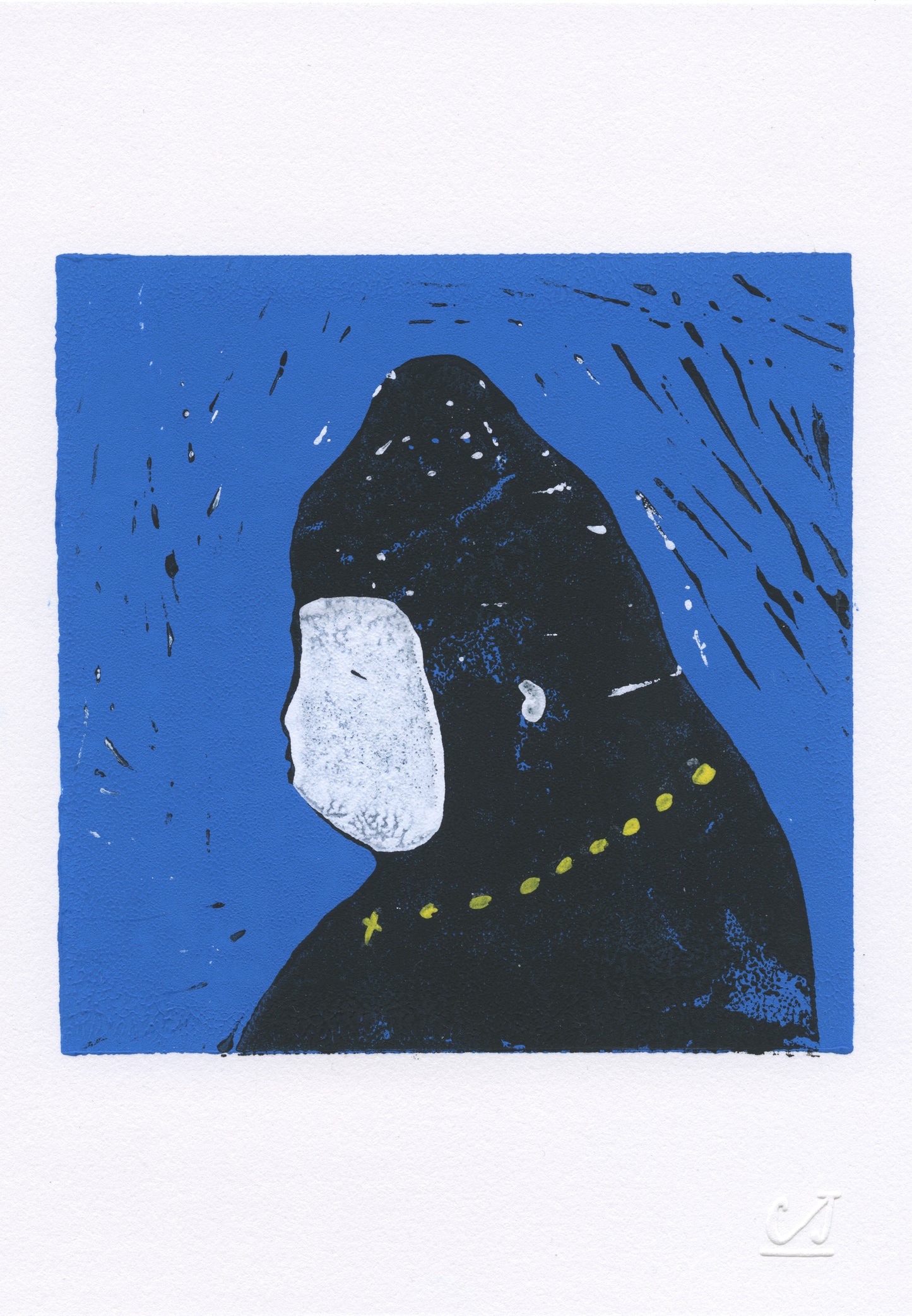 'Gorilla' Linocut 4/5