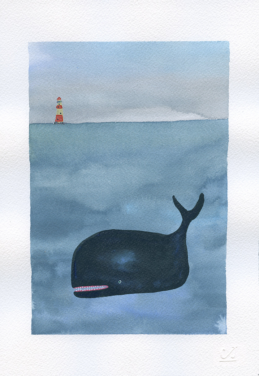 Whale & Lighthouse